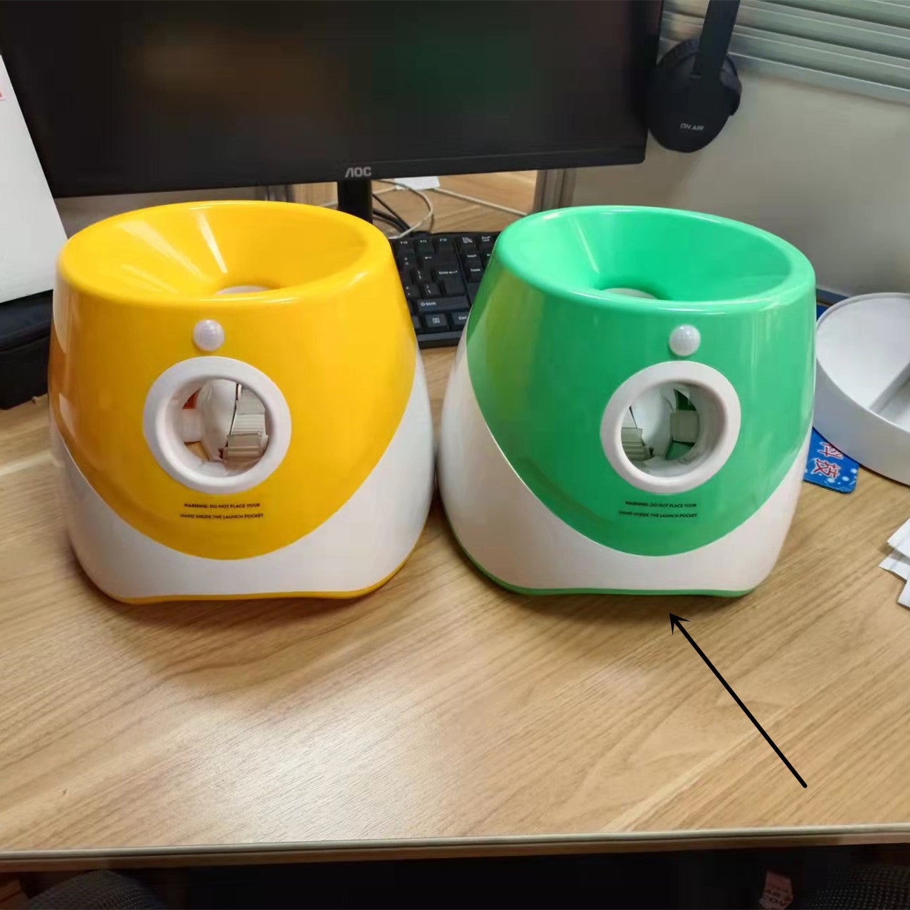 Automatic Throwing Ball Launcher Funny pets Toy